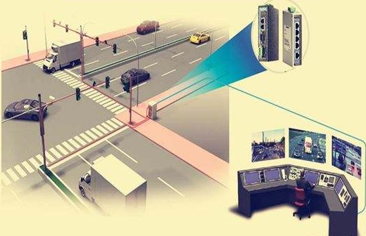 智能交通信號燈原理圖片